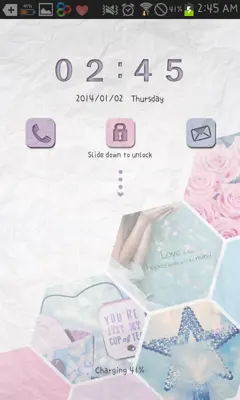 GO Locker Daydream Theme android App screenshot 1